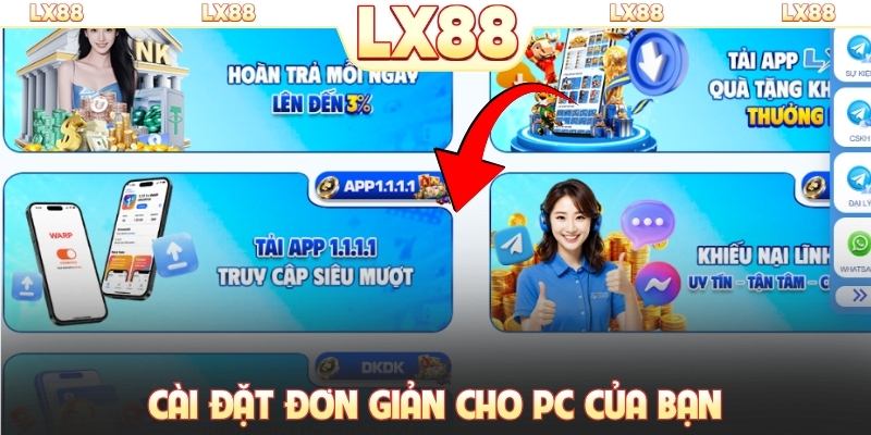 Cài đặt đơn giản cho PC của bạn